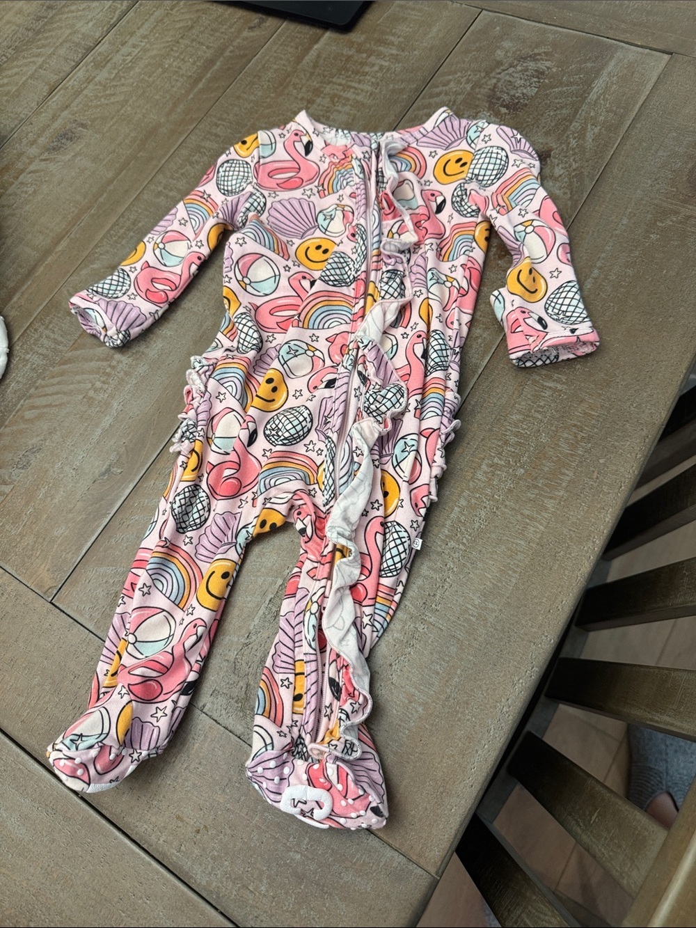 Caden Lane Pink and Yellow
Footies One Piece